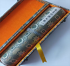 曲松书画装裱案例